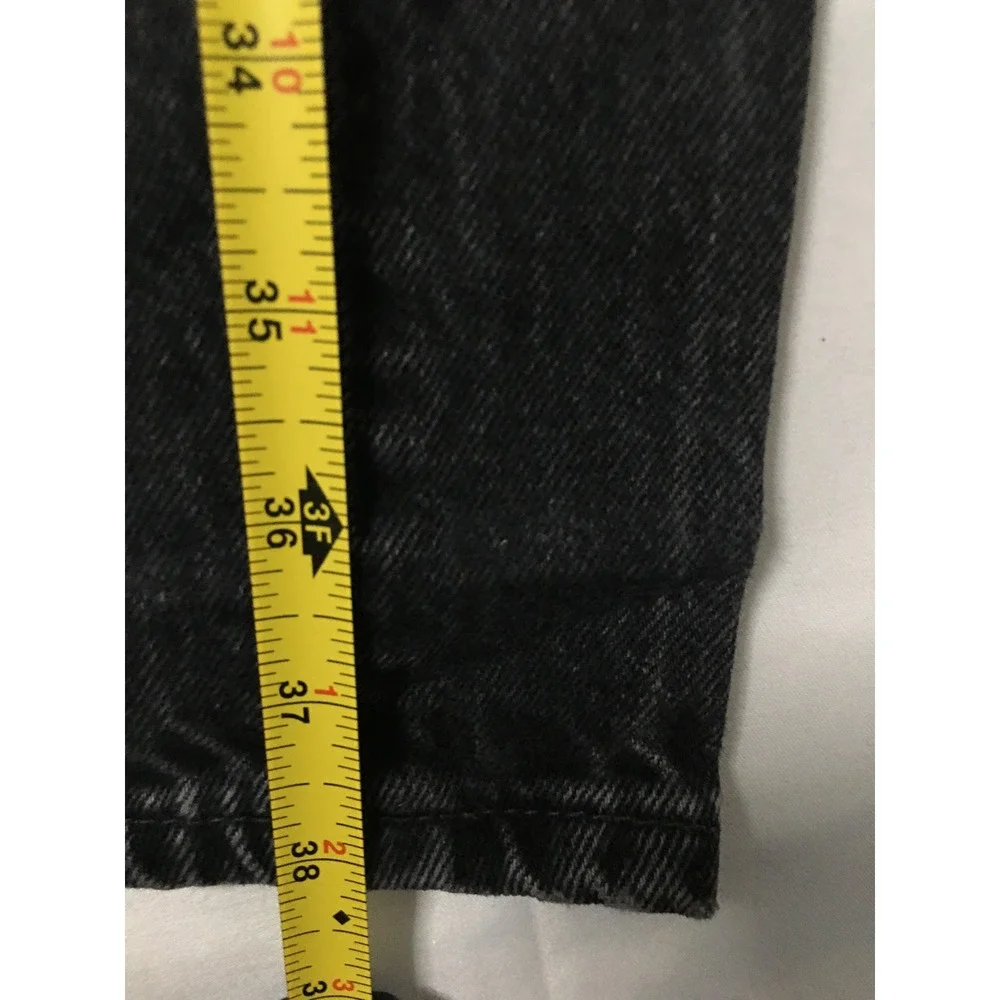 Vintage Levis 501 Black Denim Jeans Made in USA Button Fly